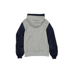 Alpha Industries x Dallas Cowboys Gray MA-1 Full Zip Fleece Jacket