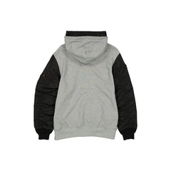 Alpha Industries x Toronto Raptors Gray MA-1 Full Zip Fleece Jacket