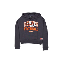 Denver Broncos Throwback Women's Glitter Hoodie