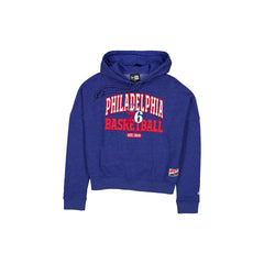 Philadelphia 76ers Throwback Women's Glitter Hoodie