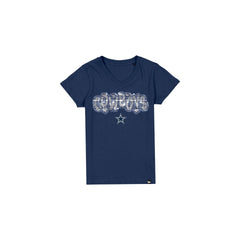 Dallas Cowboys Flip Sequin Girls T-Shirt