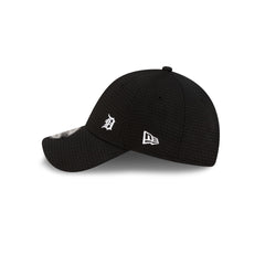 Detroit Tigers Flawless Mesh Black & White 9FORTY Snapback Hat