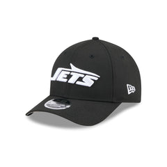 New York Jets Team Black 9FORTY M-Crown Snapback Hat