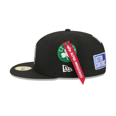 Alpha Industries x Boston Celtics Black 59FIFTY Fitted Hat