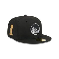 Alpha Industries x Golden State Warriors Black 59FIFTY Fitted Hat