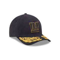 Alpha Industries x New York Giants Black 9FORTY M-Crown A-Frame Snapback Hat