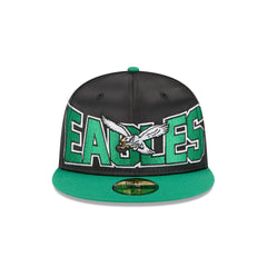 Philadelphia Eagles Bold Satin 59FIFTY Fitted Hat