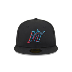 Miami Marlins Deceptor 59FIFTY Fitted Hat