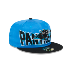 Carolina Panthers Bold Satin 59FIFTY Fitted Hat