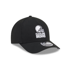 Cleveland Browns Black & White 9FORTY M-Crown A-Frame Snapback Hat