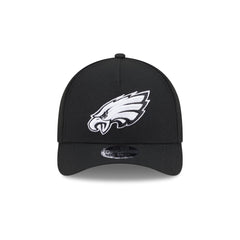 Philadelphia Eagles Black & White 9FORTY M-Crown A-Frame Snapback Hat