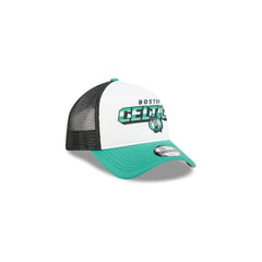 Boston Celtics Shine Kids 9FORTY A-Frame Trucker Hat