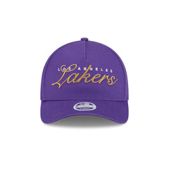 Los Angeles Lakers Metallic Women's 9FORTY M-Crown A-Frame Snapback Hat