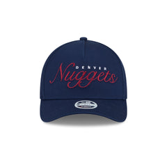Denver Nuggets Metallic Women's 9FORTY M-Crown A-Frame Snapback Hat