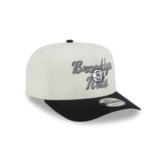 Brooklyn Nets Chainstitch 9FIFTY A-Frame Snapback Hat