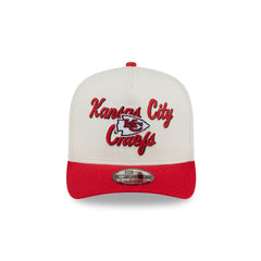 Kansas City Chiefs Chainstitch 9FIFTY A-Frame Snapback Hat