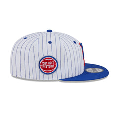 Detroit Pistons Deceptor Pinstripe 9FIFTY Snapback Hat