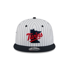 Minnesota Twins Deceptor Pinstripe 9FIFTY Snapback Hat