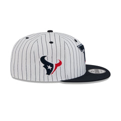 Houston Texans Deceptor Pinstripe 9FIFTY Snapback Hat