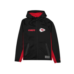 Kansas City Chiefs Combine Black Full-Zip Hoodie