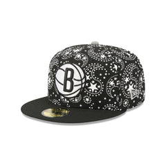 Brooklyn Nets Star Studded 59FIFTY Fitted Hat