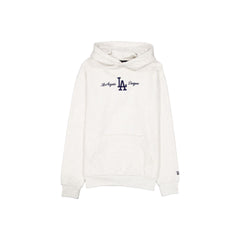 Los Angeles Dodgers Script Heather Gray Hoodie