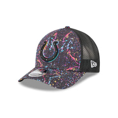 Indianapolis Colts 2025 Crucial Catch 9FORTY M-Crown A-Frame Trucker Hat