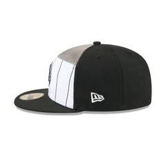 Brooklyn Nets 2025 Tip-Off Split Panel 59FIFTY Fitted Hat