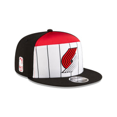 Portland Trail Blazers 2025 Tip-Off Split Panel 9FIFTY Snapback Hat