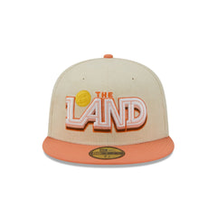 Cleveland Cavaliers 2025 City Edition Chrome White Corduroy 59FIFTY Fitted Hat