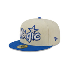 Orlando Magic 2025 City Edition Chrome White Corduroy 59FIFTY Fitted Hat