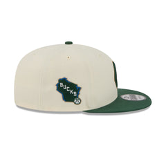 Milwaukee Bucks 2025 City Edition 9FIFTY Snapback Hat