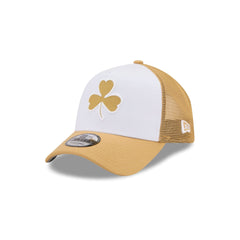 Boston Celtics 2025 City Edition 9FORTY A-Frame Trucker Hat