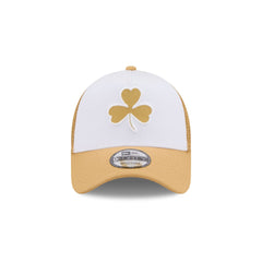 Boston Celtics 2025 City Edition 9FORTY A-Frame Trucker Hat