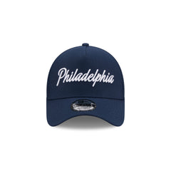 Philadelphia 76ers 2025 City Edition 9FORTY A-Frame Trucker Hat