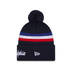Philadelphia 76ers 2025 City Edition Pom Knit Hat