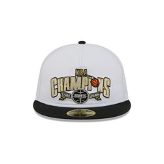 San Antonio Spurs Champions White Retro Crown 59FIFTY Fitted Hat