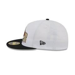 San Antonio Spurs Champions White Retro Crown 59FIFTY Fitted Hat