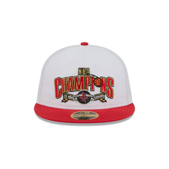 Houston Rockets Champions White Retro Crown 59FIFTY Fitted Hat