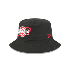 Atlanta Hawks Nylon Logo Bucket Hat