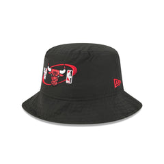 Chicago Bulls Nylon Logo Bucket Hat