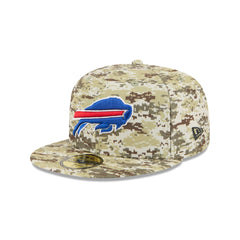 Buffalo Bills 2025 Salute to Service Fan Gear 59FIFTY Fitted Hat