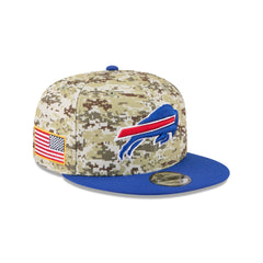 Buffalo Bills 2025 Salute to Service Fan Gear 9FIFTY Snapback Hat