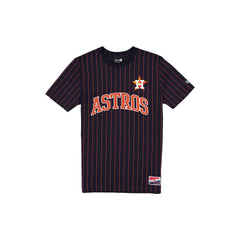 Houston Astros Throwback Applique Pinstripe T-Shirt