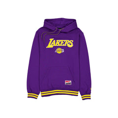 Los Angeles Lakers Throwback Felt Logo Hoodie