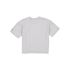 Chicago Bulls Glam Game Women's Cropped Heather Gray T-Shirt