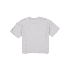 Boston Celtics Glam Game Women's Cropped Heather Gray T-Shirt
