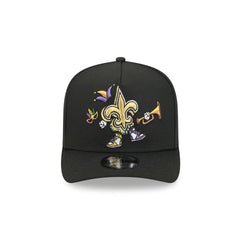 New Orleans Saints Cartoon 9FIFTY A-Frame Snapback Hat