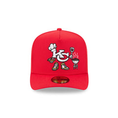 Kansas City Chiefs Cartoon 59FIFTY A-Frame Fitted Hat