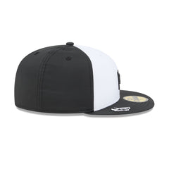 Tampa Bay Rays 2026 Clubhouse Black & White 59FIFTY Fitted Hat